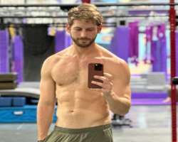 He is a fitness freak and is popular on social media for showing his body.